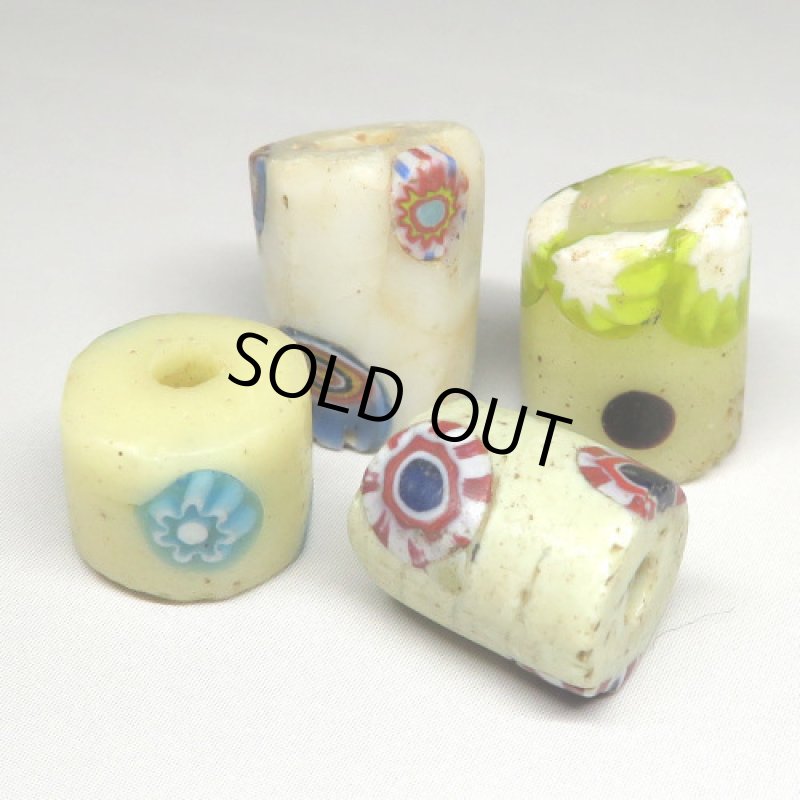 中型ミルフィオリ　4個セット