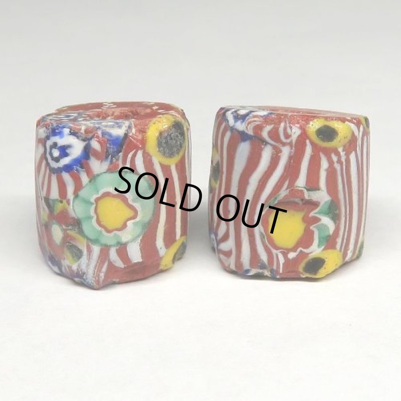 小型ミルフィオリ　2個セット