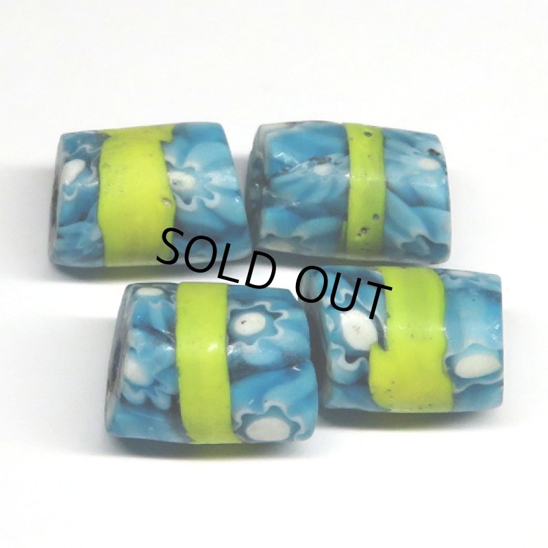 小型ミルフィオリ　4個セット