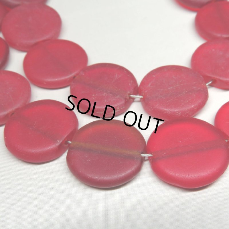 平たいレッドクリア連