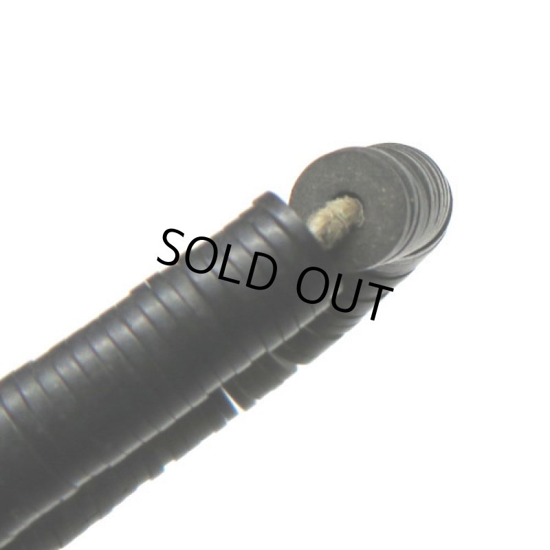 レコード盤ビーズ小　黒