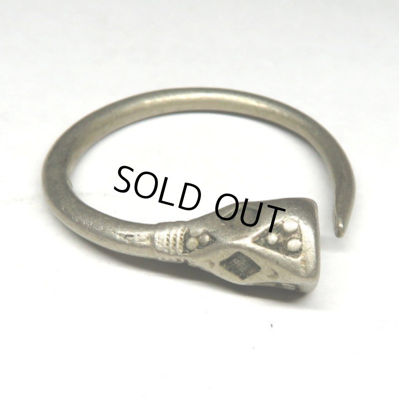 トゥアレグ族シルバーピアス1