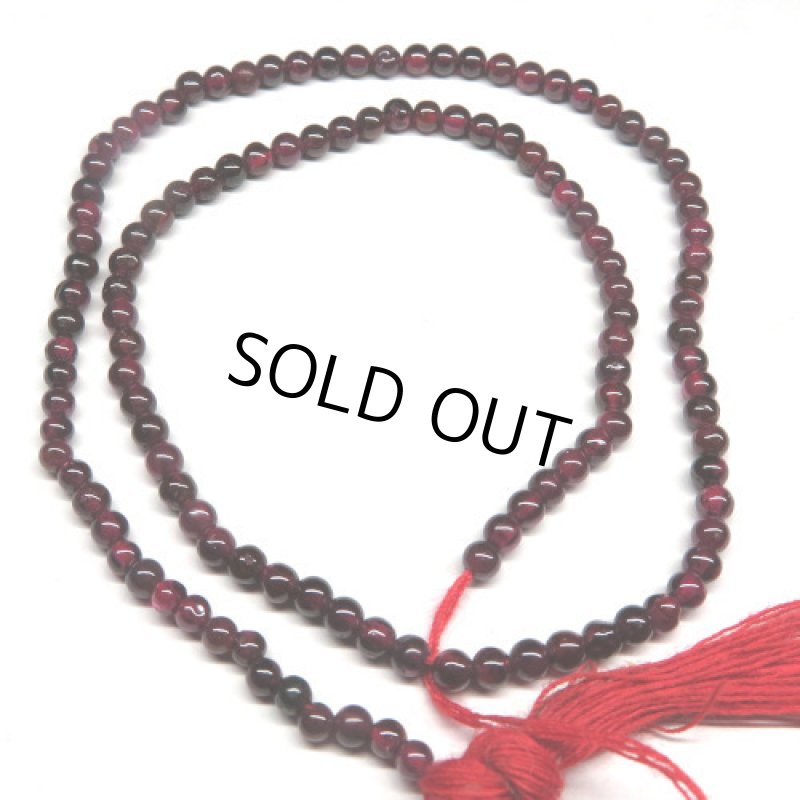 Garnet ガーネット丸玉連 3mm