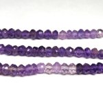 Amethyst　アメジスト　カット玉連　4mm