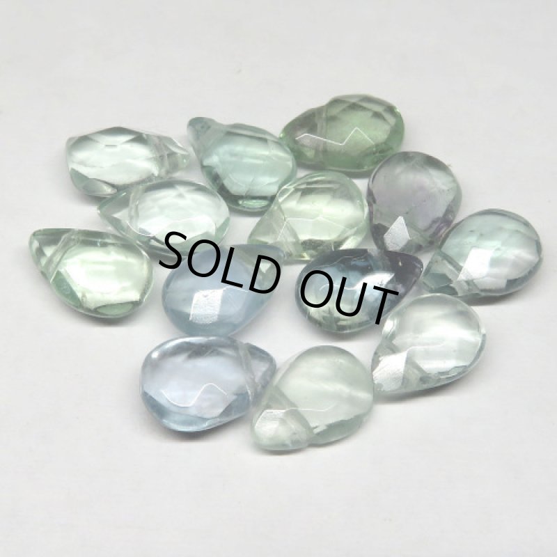 Fluorite フローライト涙型 24個