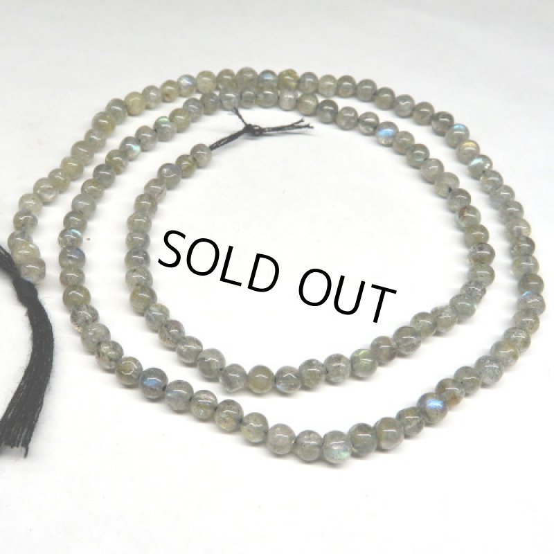 Labradonte ラブラドライト丸玉連 3mm