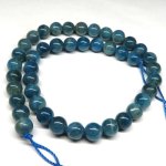 BlueApatite　ブルーアパタイト丸玉連　6.5mm