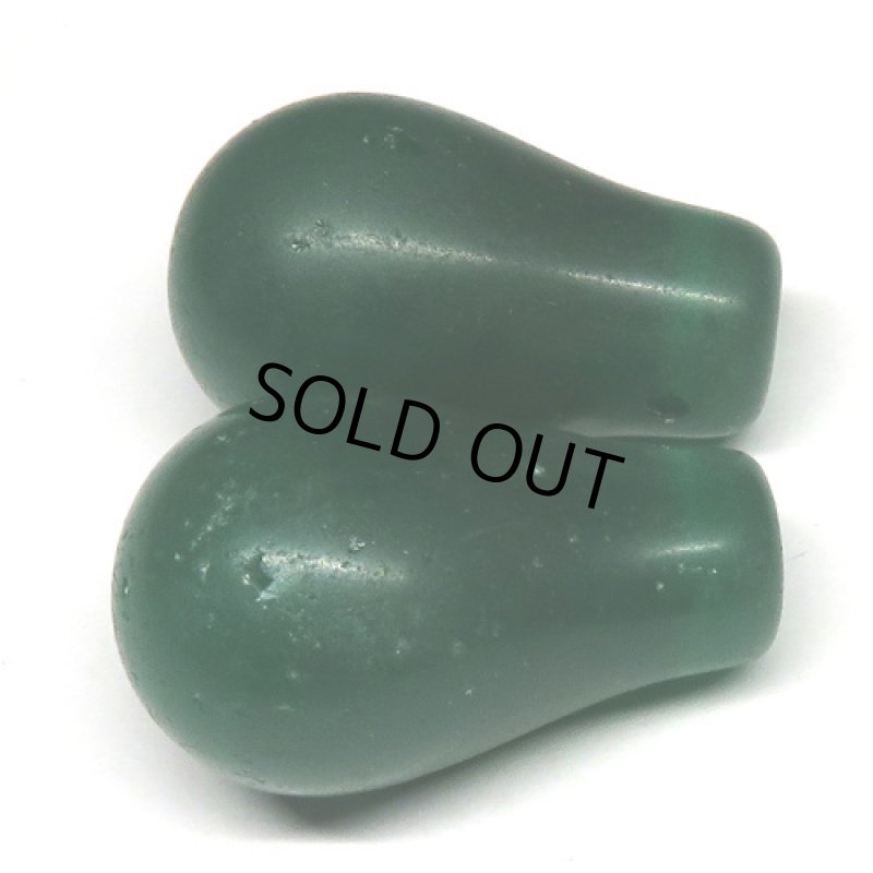 ウェディングビーズ　緑　2個セット