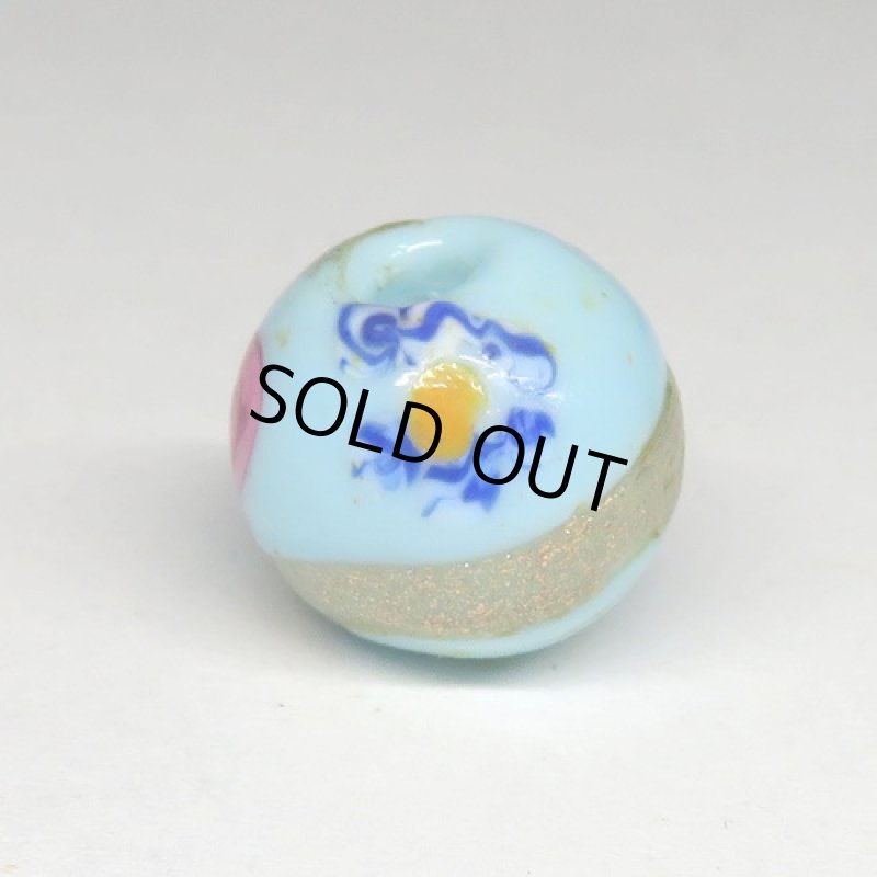 薔薇と忘れな草ミルキーブルー