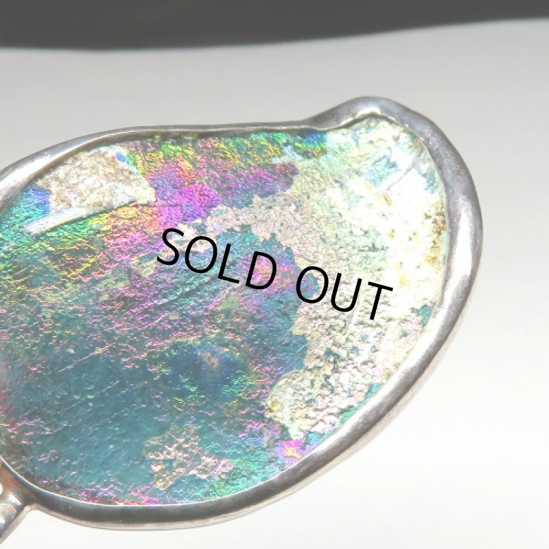 古代ガラス残欠ペンダントトップ