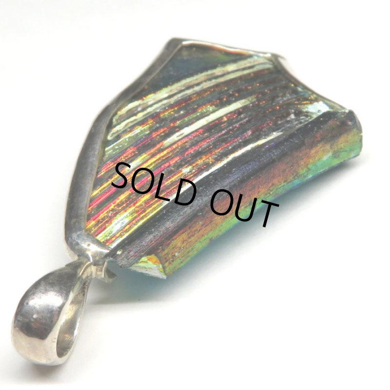 古代ガラス残欠ペンダントトップ