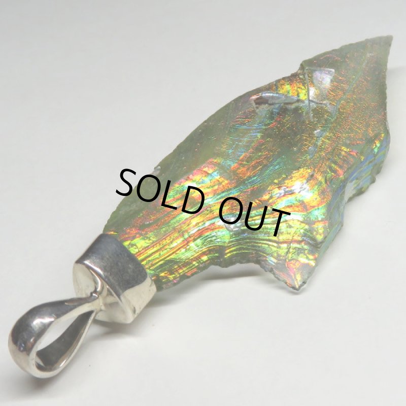 古代ガラス残欠ペンダントトップ