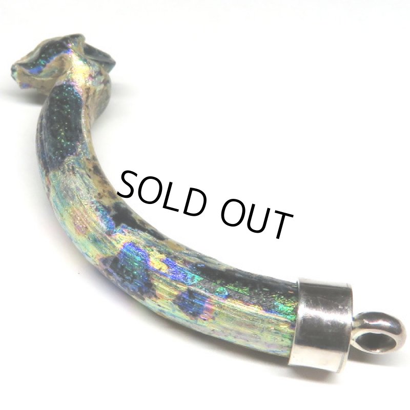 古代ガラス残欠ペンダントトップ