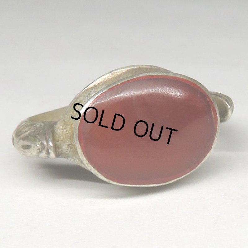 カーネリアンのシルバーリング