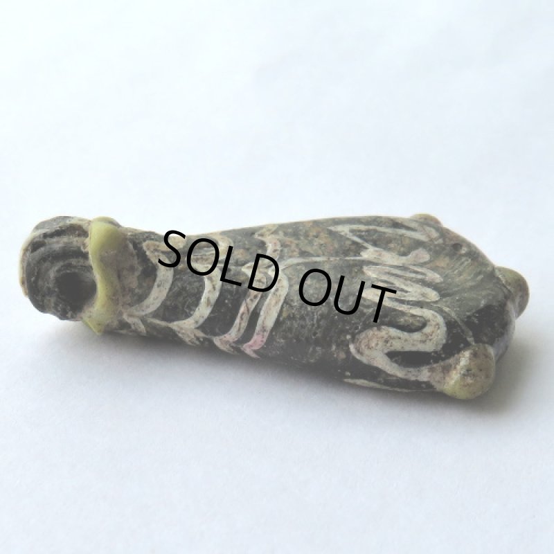 イスラム期ガラスペンダントトップ