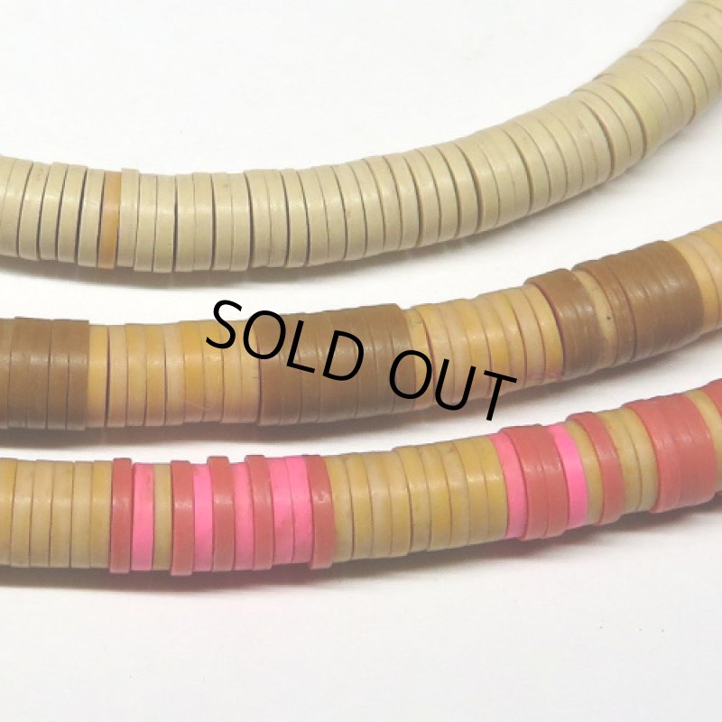 レコード盤ビーズ小　ミックス