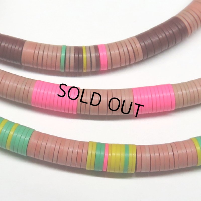 レコード盤ビーズ小 ミックス