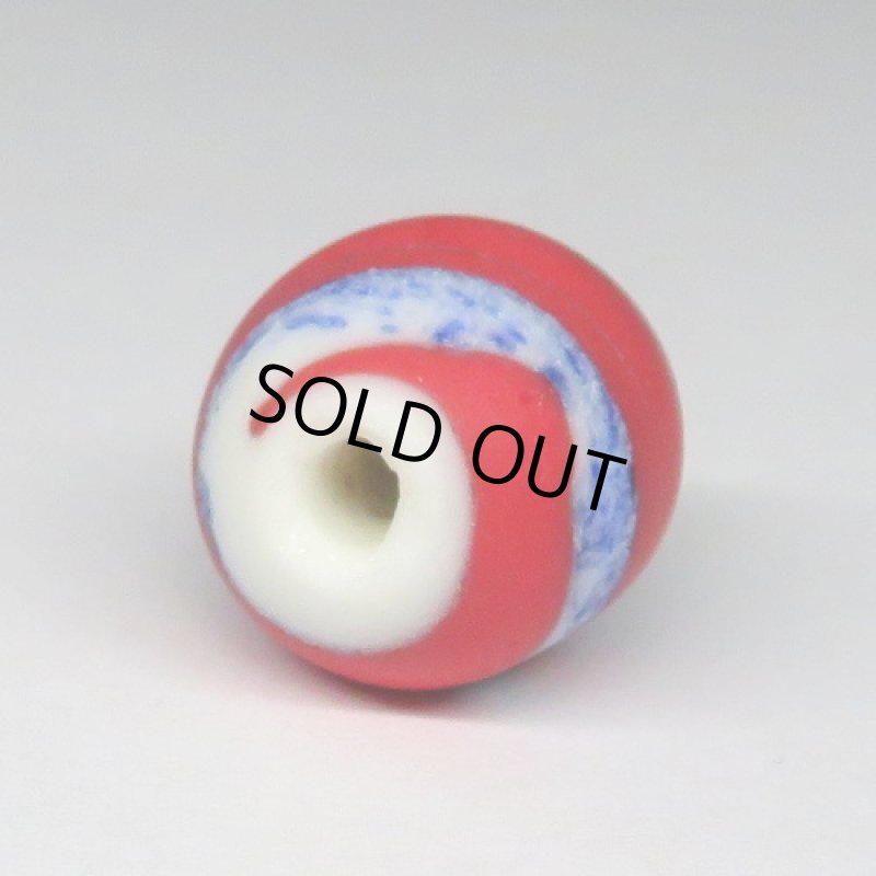 ボヘミアンファンシー　白　赤帯