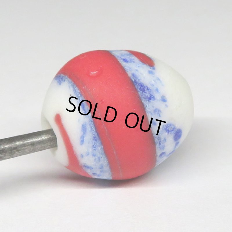 ボヘミアンファンシー　白　赤帯