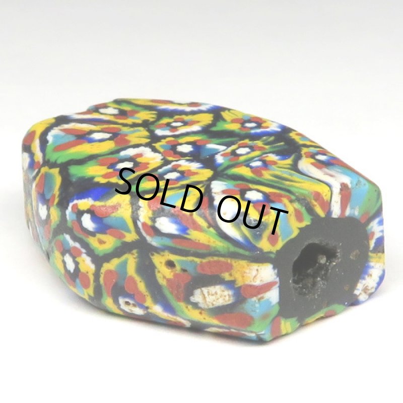 六角形フラットミルフィオリ