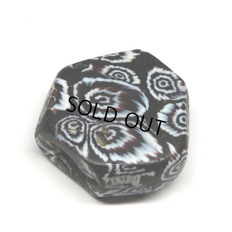 六角形フラットミルフィオリ