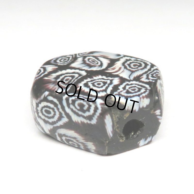 六角形フラットミルフィオリ