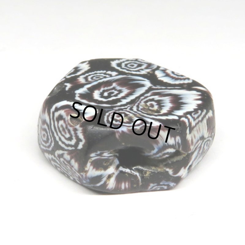 六角形フラットミルフィオリ