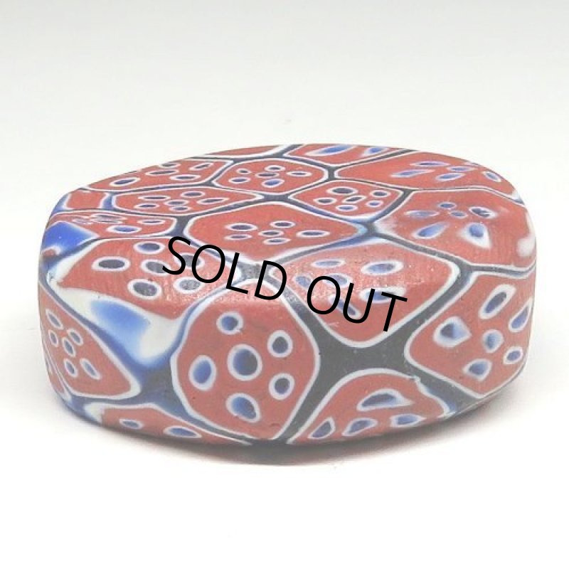 六角形フラットミルフィオリ