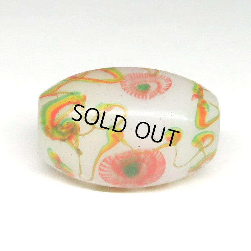 乾隆玉(中国製ミルフィオリ) 白