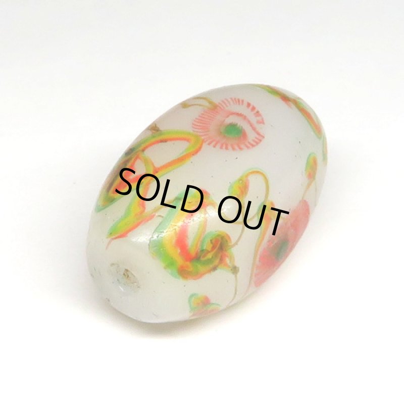 乾隆玉(中国製ミルフィオリ) 白