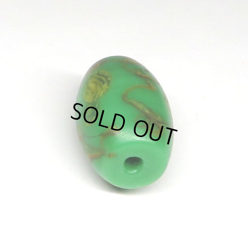 乾隆玉(中国製ミルフィオリ) 緑