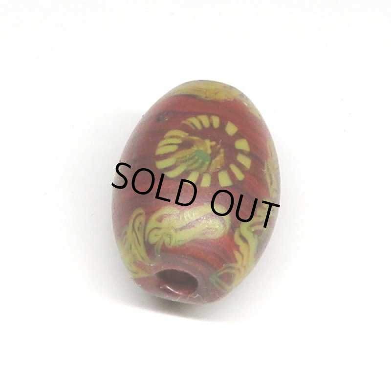 乾隆玉（中国製ミルフィオリ）　茶