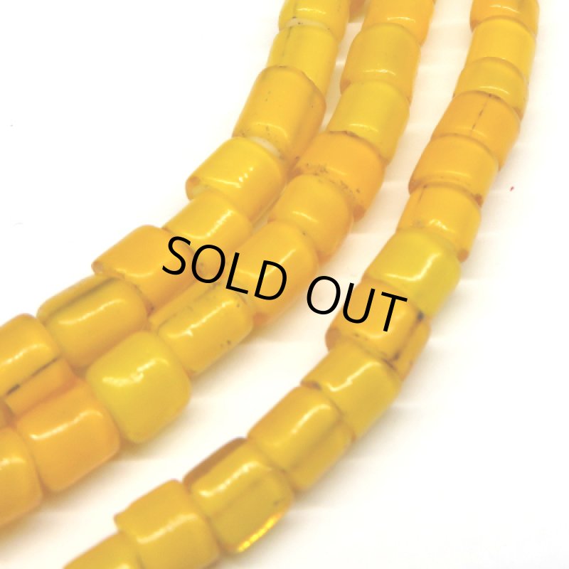 山吹色チューブ型ホワイトハーツ連