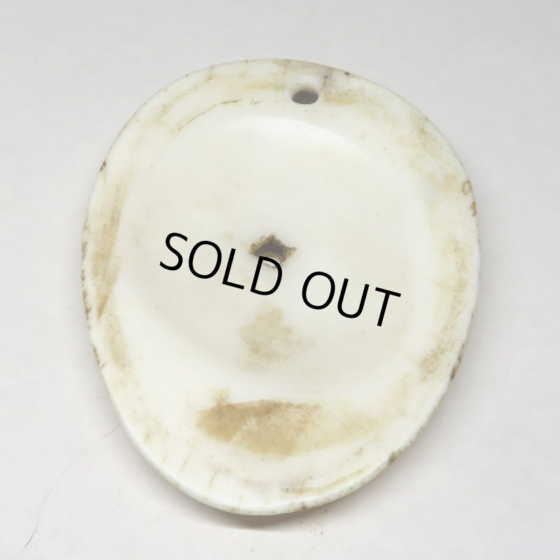 ナガ族伝世 貝の耳飾り