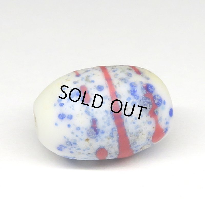 ボヘミアンファンシー　白　赤帯