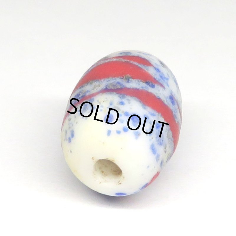 ボヘミアンファンシー　白　赤帯