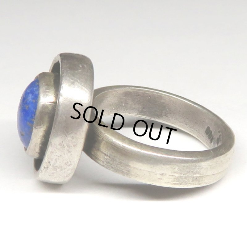 ラピスラズリのシルバーリング