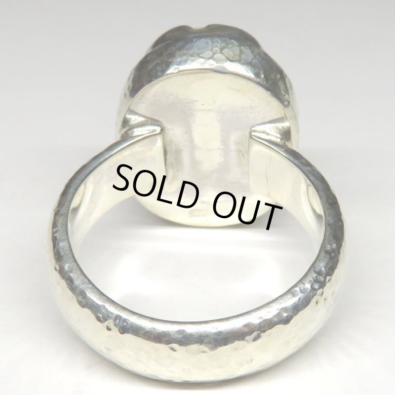 古代とんぼ玉のシルバーリング