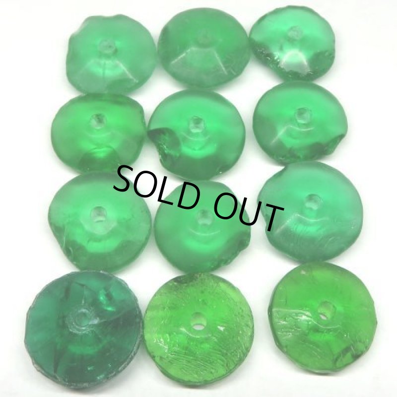 緑のそろばん玉(ウランなし) 難あり