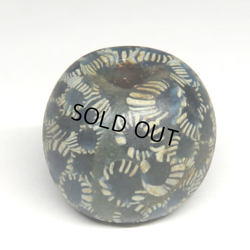 古代ジャワ玉・モザイク貼付け玉