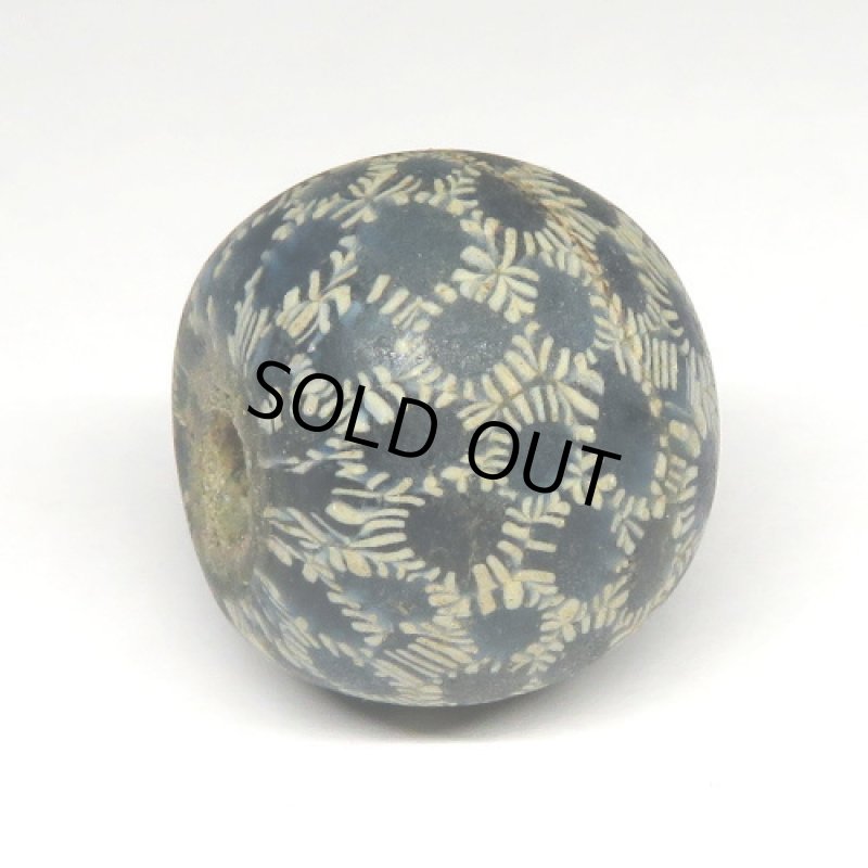 古代ジャワ玉・モザイク貼付け玉