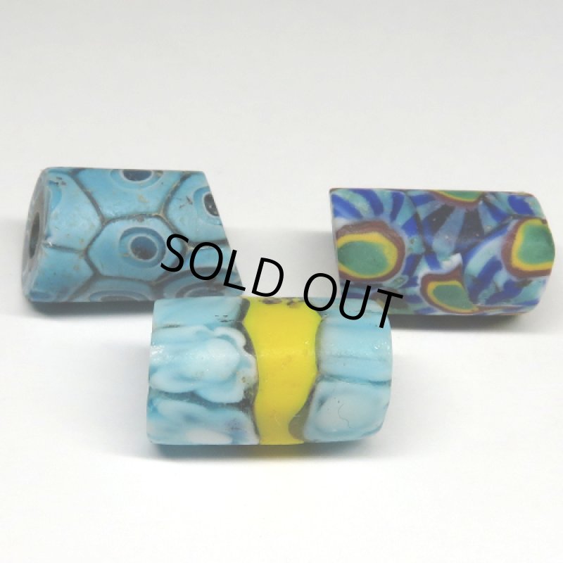 小型ミルフィオリ 3個セット