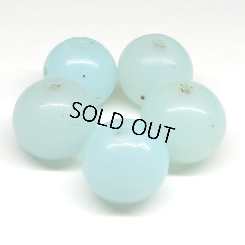 ナガ族　乳白の玉（複数在庫あり）