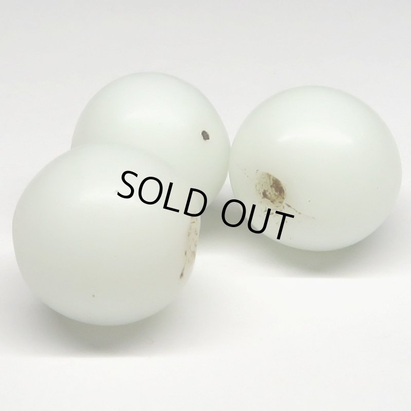 ナガ族白色大玉 3個セット