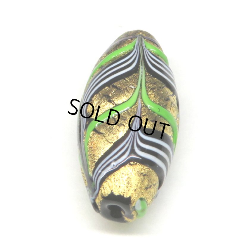 美80’sヴィンテージ 金フェザービーズ(複数在庫あり)