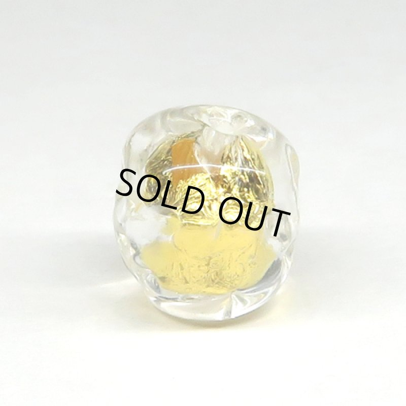 80’sヴィンテージ　金箔ビーズ（複数在庫あり）