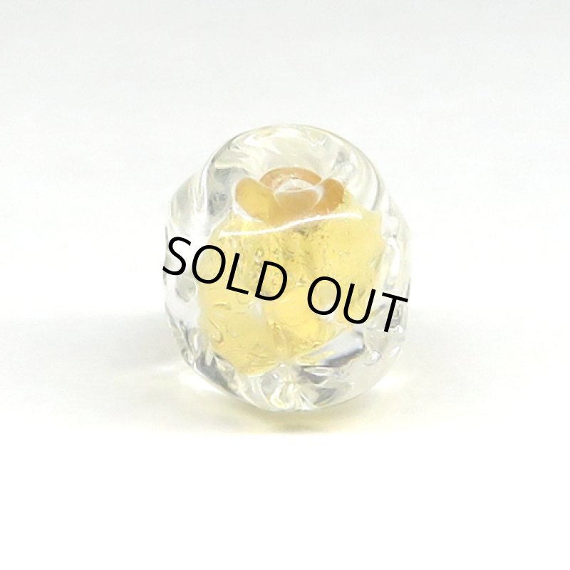 80’sヴィンテージ　金箔ビーズ（複数在庫あり）