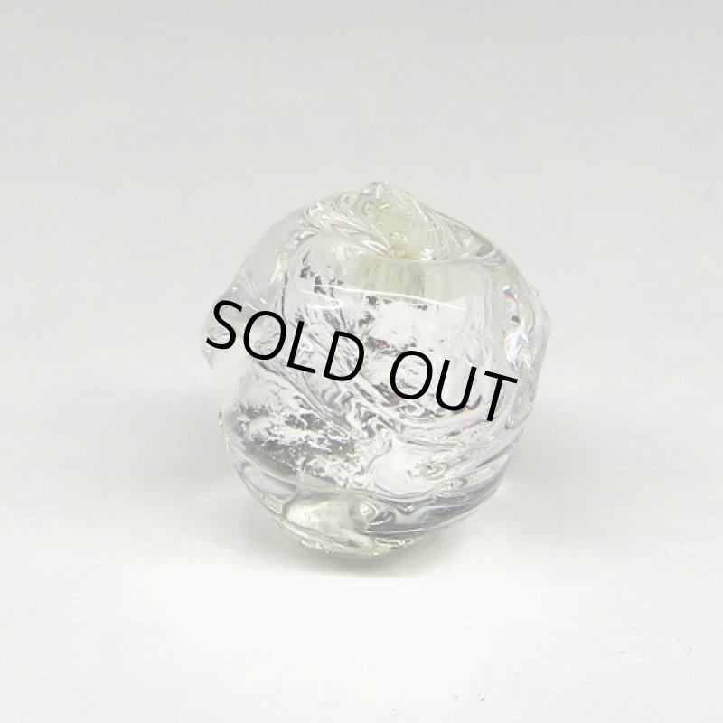 80’sヴィンテージ　銀箔ビーズ（複数在庫あり）