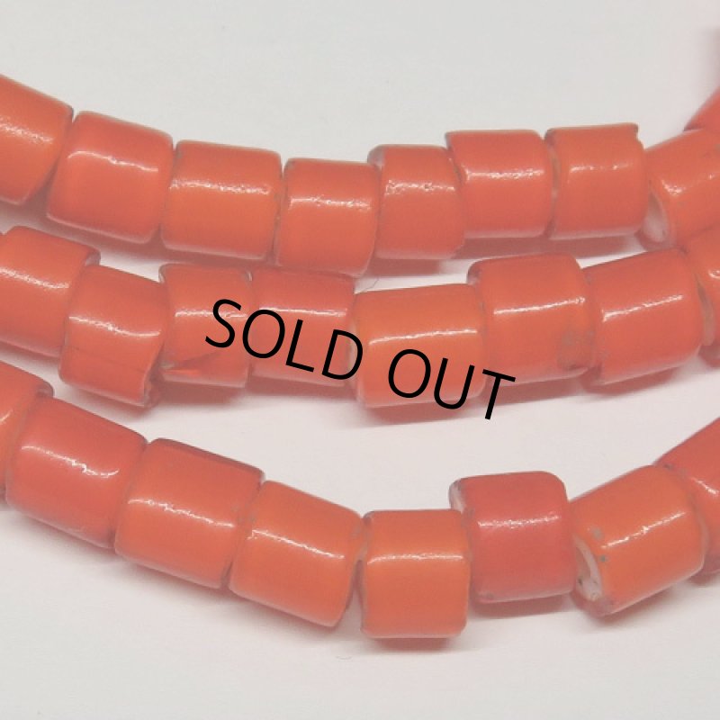 橙色チューブ型ホワイトハーツ連（複数在庫あり）