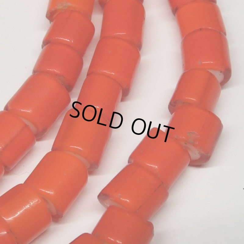 橙色チューブ型ホワイトハーツ連（複数在庫あり）
